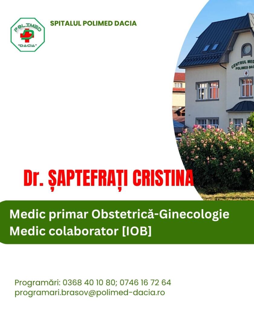 DR. ȘAPTEFRAȚI CRISTINA  – [ÎN COLABORARE CU IOB]